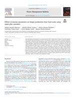 Effects of process parameters on biogas production from food waste using aspen plus simulator