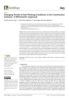 Emerging trends of safe working conditions in the construction industry: A bibliometric approach