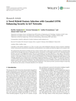 A novel hybrid feature selection with cascaded LSTM: Enhancing security in IoT networks