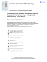 Complementarity between product and process innovation in small and micro-enterprises in Johannesburg, South Africa