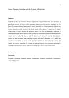 Stance pluralism, scientology and the problem of relativism