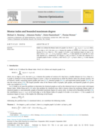 Mostar index and bounded maximum degree