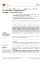 Strength and durability properties of High-Volume Fly Ash (HVFA) binders: A systematic review
