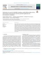 Fabrication of a novel tin disulfide/vanadium carbide MXene (SnS2/V2CTx) 2 /V 2 CT x ) photocatalytic heterojunction with the potential application for environmental remediation