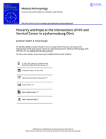 Precarity and hope at the intersections of HIV and cervical cancer in a Johannesburg clinic
