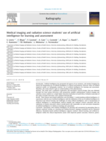 Medical imaging and radiation science students' use of artificial intelligence for learning and assessment