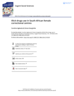 Illicit drugs use in South African female correctional centres