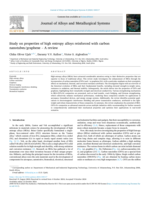 Study on properties of high entropy alloys reinforced with carbon nanotubes/graphene – A review