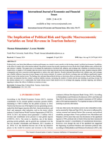 The implication of political risk and specific macroeconomic variables on total revenue in tourism industry