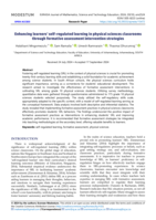 Enhancing learners’ self-regulated learning in physical sciences classrooms through formative assessment intervention strategies