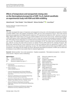 Effects of temperature and nanoparticle mixing ratio on the thermophysical properties of GNP–Fe2O3 hybrid nanofluids: an experimental study with RSM and ANN modeling