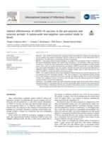 Indirect effectiveness of COVID-19 vaccines in the pre-omicron and omicron periods: A nation-wide test-negative case-control study in Brazil