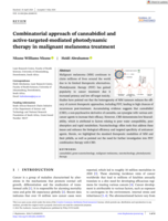 Combinatorial approach of cannabidiol and active-targeted-mediated photodynamic therapy in malignant melanoma treatment