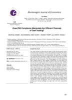 Does ESG compliance manipulate the different channels of cash Holding?