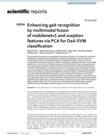 Enhancing gait recognition by multimodal fusion of mobilenetv1 and xception features via PCA for OaA-SVM classification