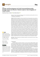 Design and development of grid connected renewable energy system for electric vehicle loads in Taif, Kingdom of Saudi Arabia