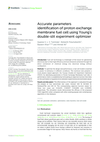 Accurate parameters identification of proton exchange membrane fuel cell using Young's double-slit experiment optimizer