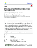 Optimal bidding strategies of microgrid with demand side management for economic emission dispatch incorporating uncertainty and outage of renewable energy sources