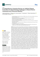 A comprehensive literature review on artificial dataset generation for repositioning challenges in shared electric automated and connected mobility