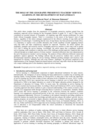 The role of the geography preservice teachers' service- learning in the development of map literacy