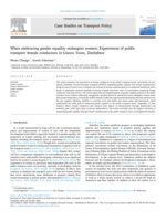 When embracing gender equality endangers women: Experiences of public transport female conductors in Gweru Town, Zimbabwe