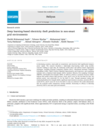 Deep learning-based electricity theft prediction in non-smart grid environments