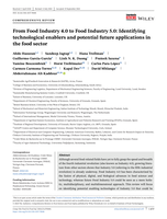 From Food Industry 4.0 to Food Industry 5.0: Identifying technological enablers and potential future applications in the food sector