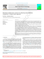 Blockchain-enabled smart contracts for enhancing seed certification transparency: A design science approach