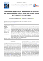 Investigation of the effect of bismuth-oxide on the X-ray and neutron shielding efficacy of the new ceramic system Bi