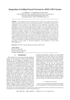 Integration of artificial neural network in a IEEE 5 bus system