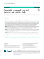 Sustainable employability and work outcomes: A prospective study