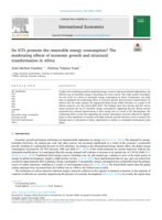 Do ICTs promote the renewable energy consumption? The moderating effects of economic growth and structural transformation in Africa