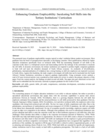 Enhancing graduate employability: Inculcating soft skills into the tertiary institutions’ curriculum