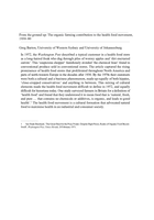 From the ground up: The organic farming contribution to the health food movement, 1930–80