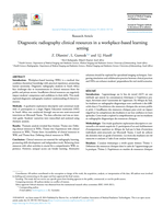 Diagnostic radiography clinical resources in a workplace-based learning setting