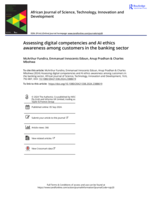 Assessing digital competencies and AI ethics awareness among customers in the banking sector