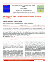 The Impact of trade liberalization on economic growth in South Africa