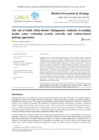 The role of South Africa Border Management Authority in tackling border crime: evaluating security networks and evidence-based policing approaches