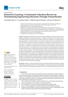 Immersive learning: A systematic literature review on transforming engineering education through virtual reality