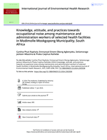 Knowledge, attitude, and practices towards occupational noise among maintenance and administration workers of selected health facilities in Modimolle-Mookgopong Municipality, South Africa
