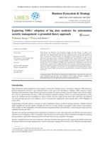 Exploring SMEs' adoption of big data analytics for information security management: A grounded theory approach 