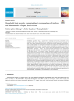 Household food security contextualised: A comparison of Ambros and Maramanzhi villages, South Africa