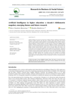 Artificial Intelligence in higher education: a decade’s bibliometric snapshot, emerging themes and future research