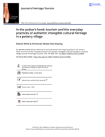 In the potter's hand: Tourism and the everyday practices of authentic intangible cultural heritage in a pottery village