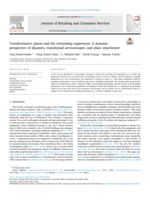 Transformative places and the citizenship experience: A dynamic perspective of disasters, transitional servicescapes, and place attachment