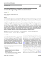 Valorization of Manihot esculenta peel from environmental pollutant to sustainable engineering solutions for a cleaner future
