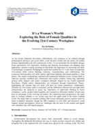 It’s a woman’s world: Exploring the role of female qualities in the evolving 21st century workplace