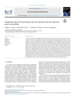Integrating solar and wind energy into the electricity grid for improved power accessibility