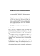 Linux Kernel keyloggers and information security