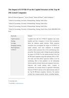 The impact of COVID-19 on the capital structure of the top 40 JSE-listed companies